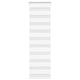 Vidaxl Zebra Roller Blind 40x150 cm Staubbreite 35,9 cm Polyester weiß