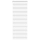 Vidaxl Zebra Roller Blind 55x150 cm Staubbreite 50,9 cm Polyester weiß