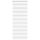 Vidaxl Zebra Roller Blind 60x150 cm Staubbreite 55,9 cm Polyester weiß