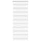 Vidaxl Zebra Roller Blind 65x150 cm Staubbreite 60,9 cm Polyester weiß