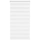 VidaXL Zebrarollo 70x150 cm Stoffbreite 65,9 cm Polyester weiß