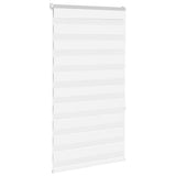 VidaXL Zebrarollo 70x150 cm Stoffbreite 65,9 cm Polyester weiß - afbeelding 3