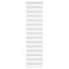 Vidaxl Zebra Roller Blind 65x200 cm Staubbreite 60,9 cm Polyester weiß