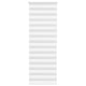 Vidaxl Zebra Roller Blind 90x200 cm Staubbreite 85,9 cm Polyester Weiß