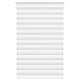 Vidaxl Zebra Roller Blind 150x200 cm Staubbreite 145,9 cm Polyester weiß