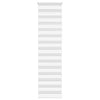 Vidaxl Zebra Roller Blind 55x230 cm Stoffbreite 50,9 cm Polyester weiß