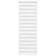 Vidaxl Zebra Roller Blind 70x230 cm Staubbreite 65,9 cm Polyester weiß