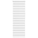 Vidaxl Zebra Roller Blind 90x230 cm Stoffbreite 85,9 cm Polyester weiß