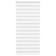 Vidaxl Zebra Roller Blind 110x230 cm Stoffbreite 105,9 cm Polyester weiß