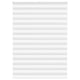 Vidaxl Zebra Roller Blind 155x230 cm Stoffbreite 150,9 cm Polyester weiß