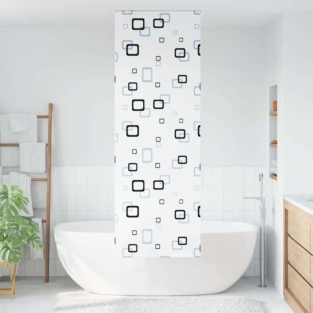 Vidaxx Duschrollo 80x240 cm, Stoffbreite 76 cm