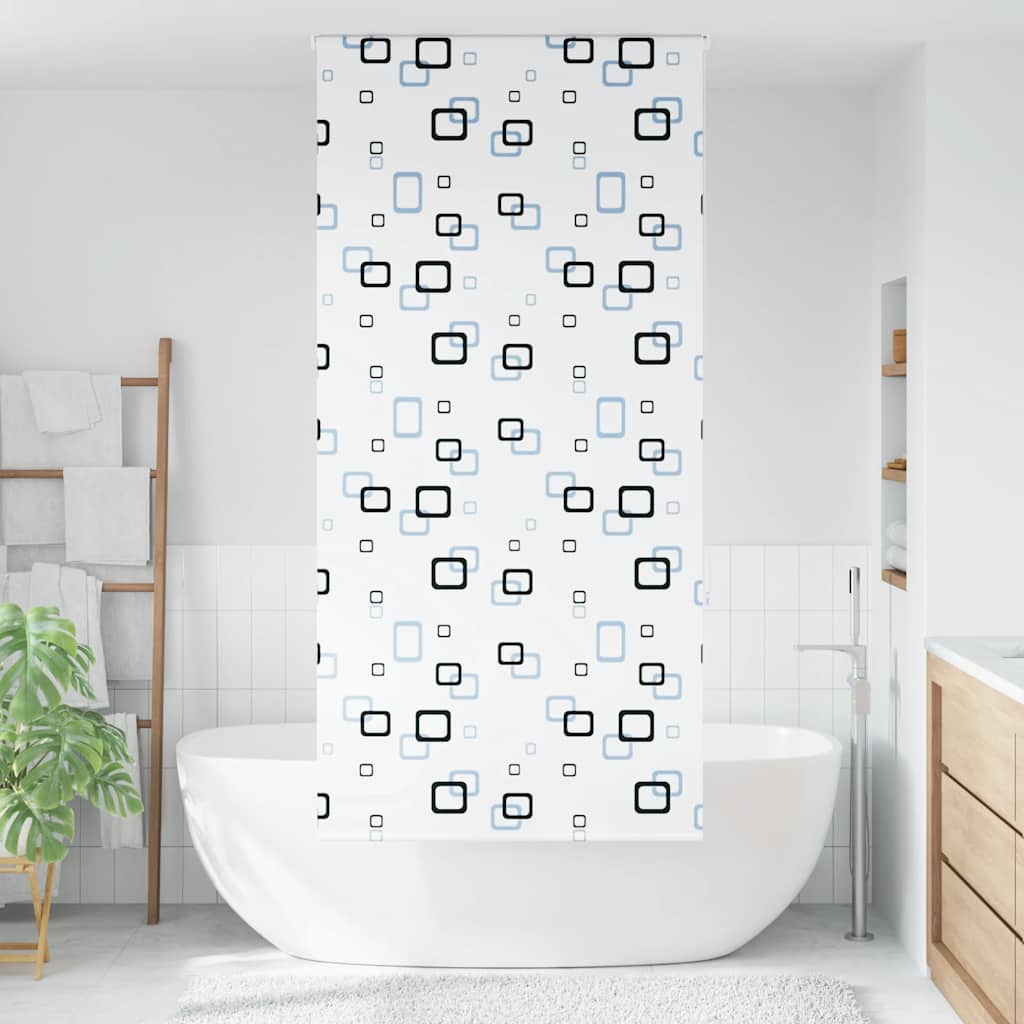 Vidaxx Duschrollo 100x240 cm, Stoffbreite 96 cm