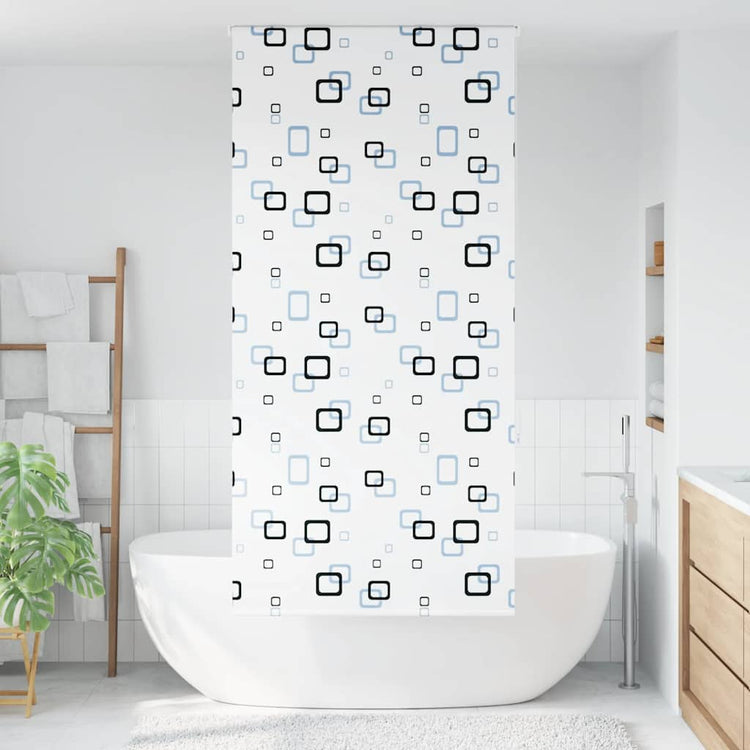 Vidaxx Duschrollo 100x240 cm, Stoffbreite 96 cm