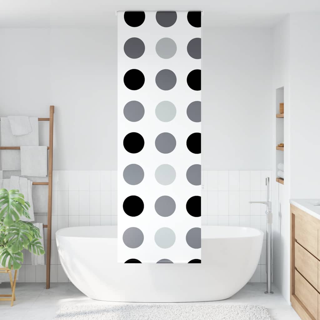 Vidaxx Duschrollo 60x240 cm, Stoffbreite 56 cm