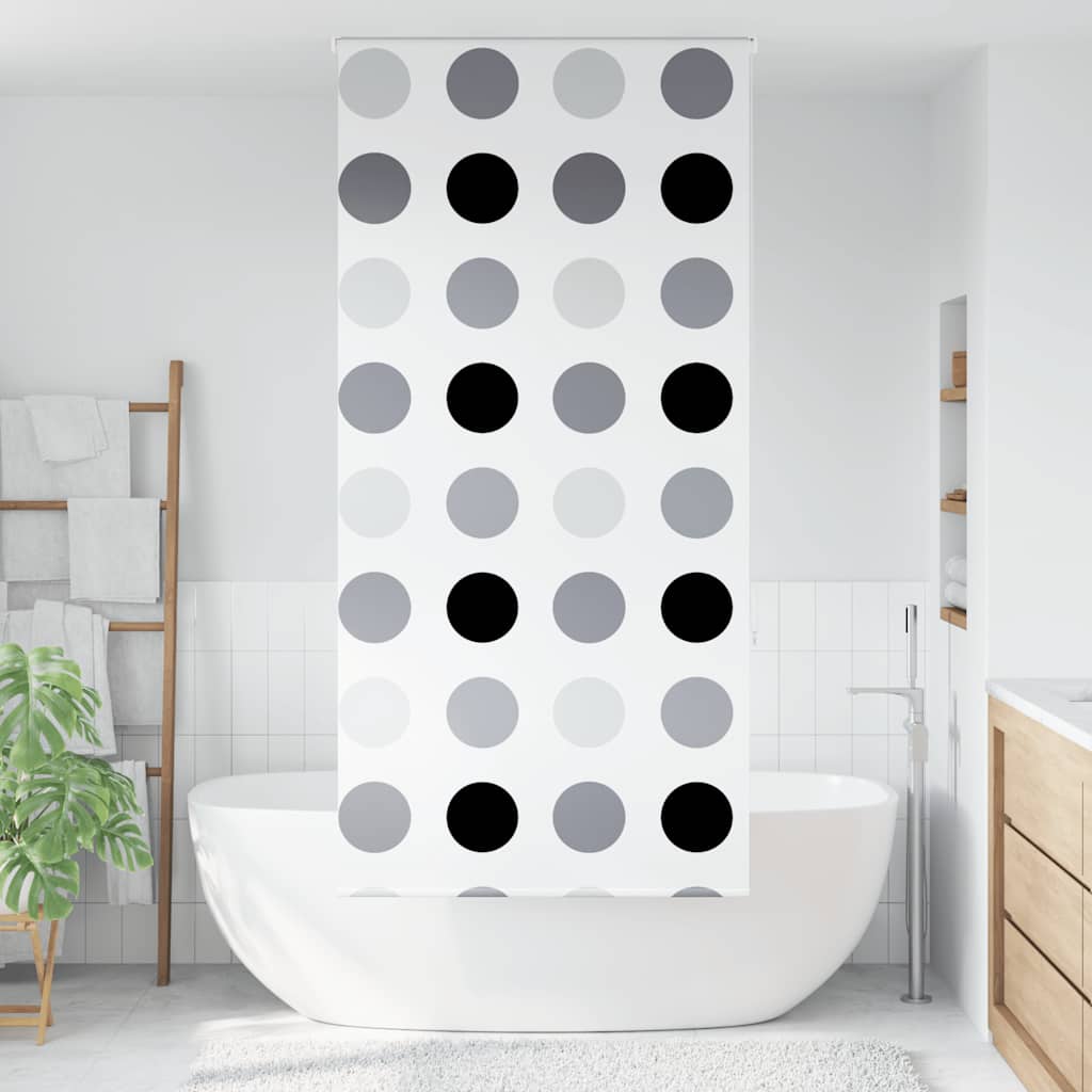 Vidaxx Duschrollo 90x240 cm, Stoffbreite 86 cm