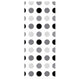 Vidaxx Duschrollo 110x240 cm, Stoffbreite 106 cm