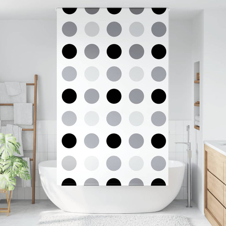 Vidaxx Duschrollo 140x240 cm, Stoffbreite 136 cm