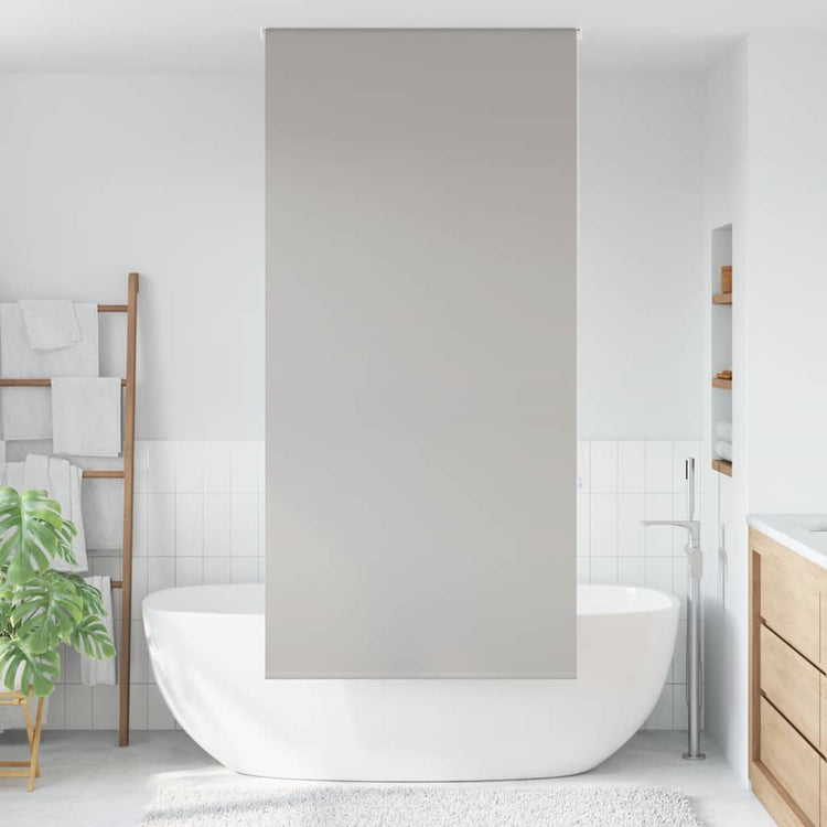 Vidaxx Duschrollo 90x240 cm, Stoffbreite 86 cm