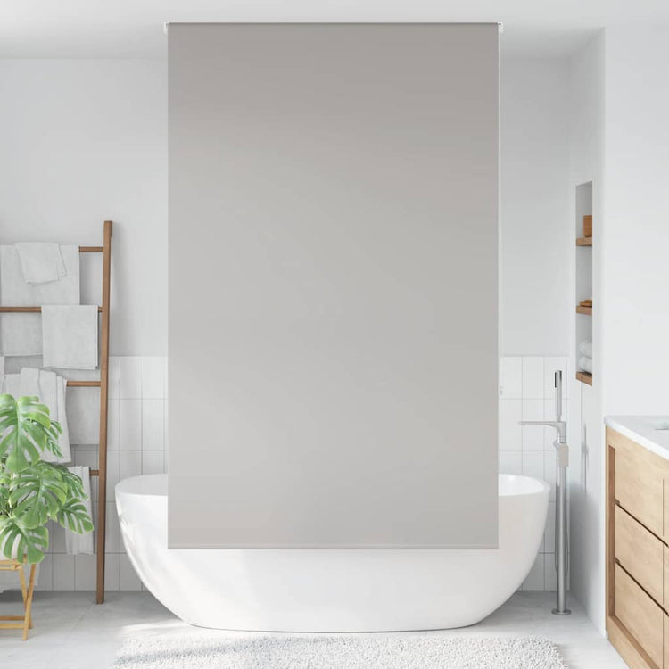 Vidaxx Duschrollo 120x240 cm, Stoffbreite 116 cm