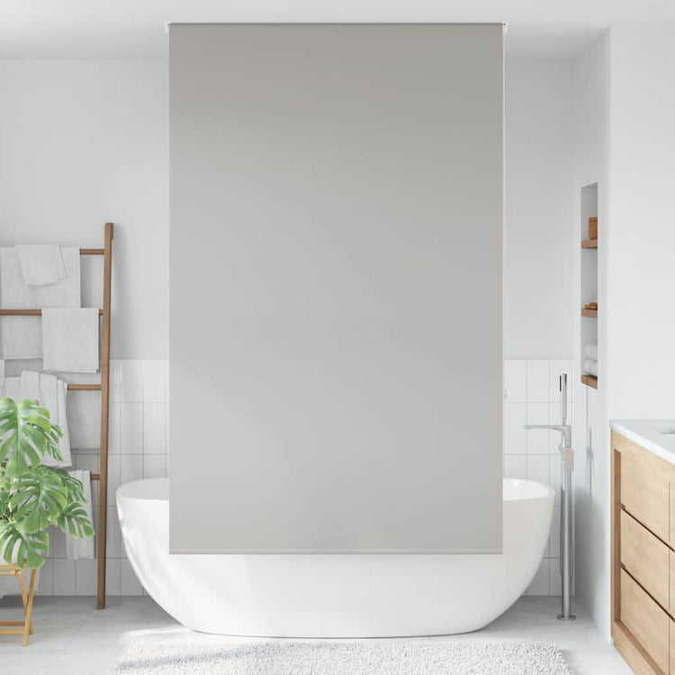 Vidaxx Duschrollo 130x240 cm, Stoffbreite 126 cm