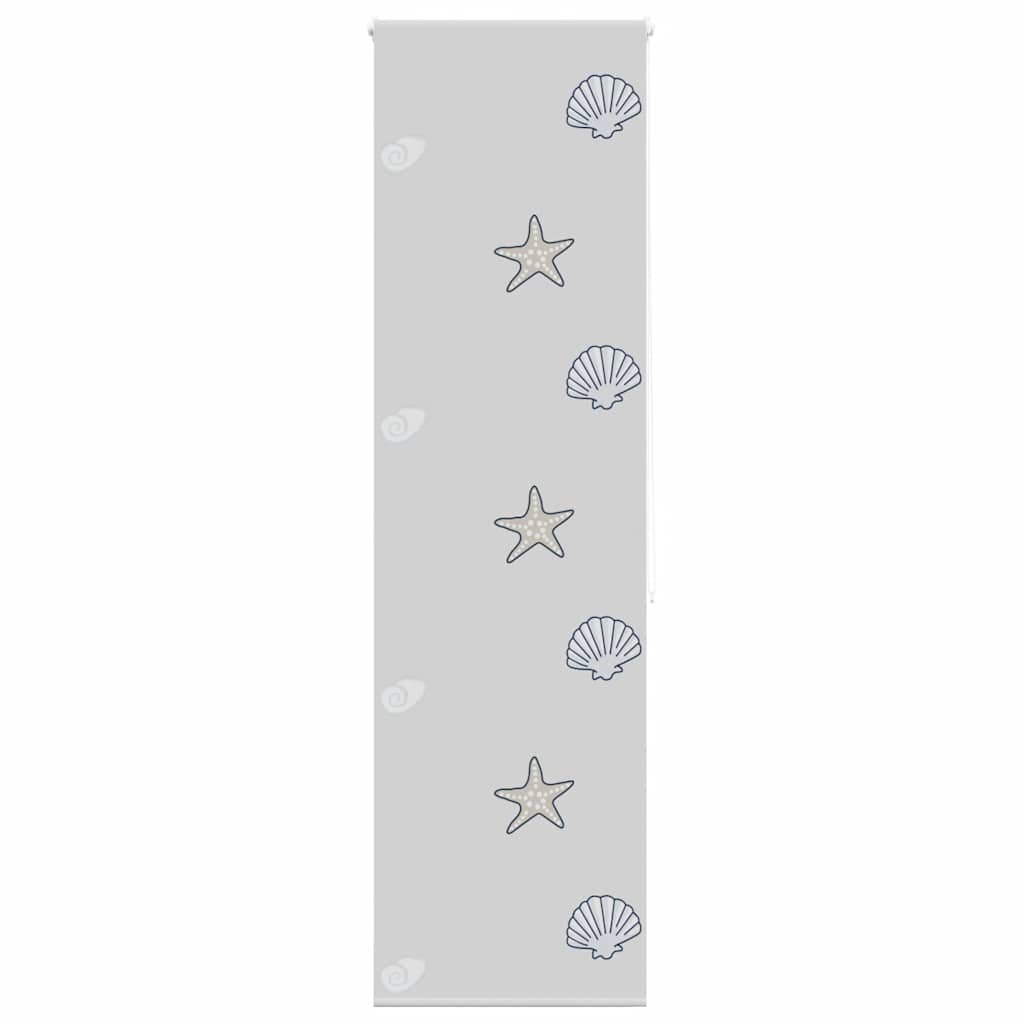 Vidaxx Duschrollo 80x240 cm, Stoffbreite 76 cm