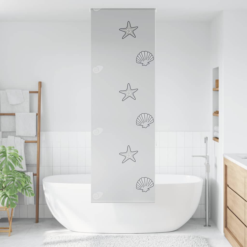 Vidaxx Duschrollo 80x240 cm, Stoffbreite 76 cm