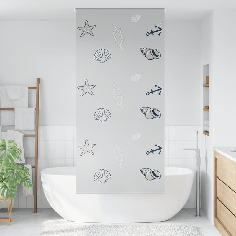 Vidaxx Duschrollo 90x240 cm, Stoffbreite 86 cm
