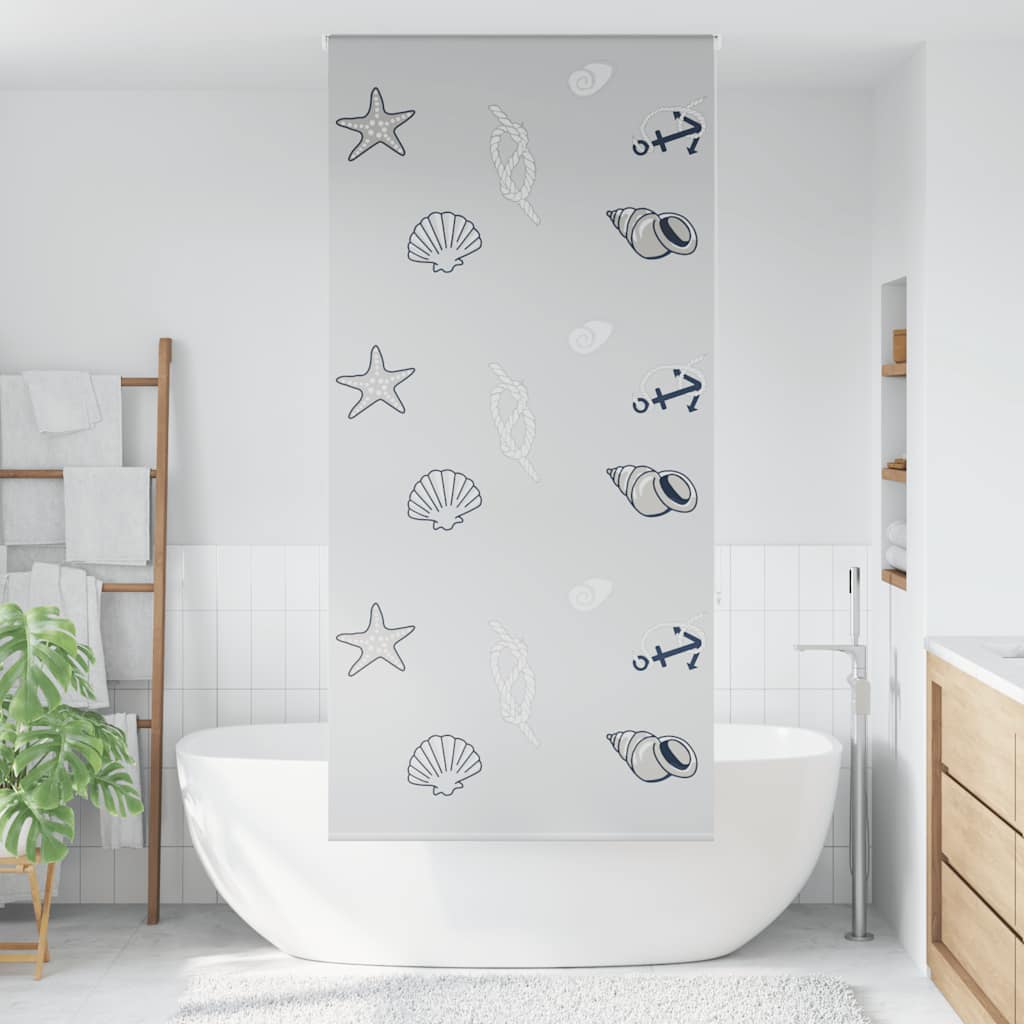 Vidaxx Duschrollo 90x240 cm, Stoffbreite 86 cm