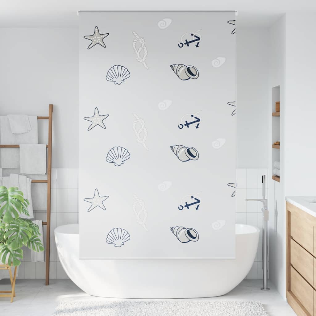 Vidaxx Duschrollo 120x240 cm, Stoffbreite 116 cm