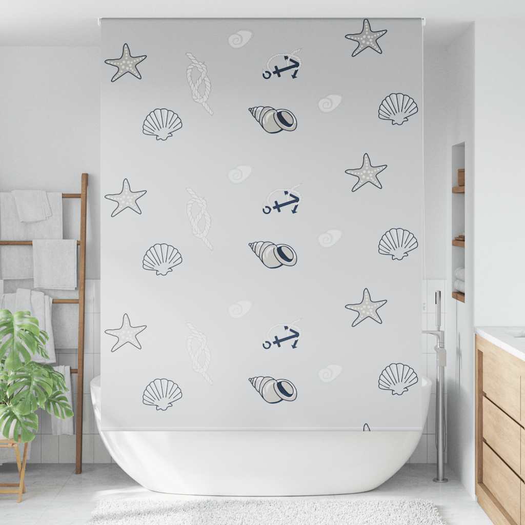 Vidaxx Duschrollo 160x240 cm, Stoffbreite 156 cm