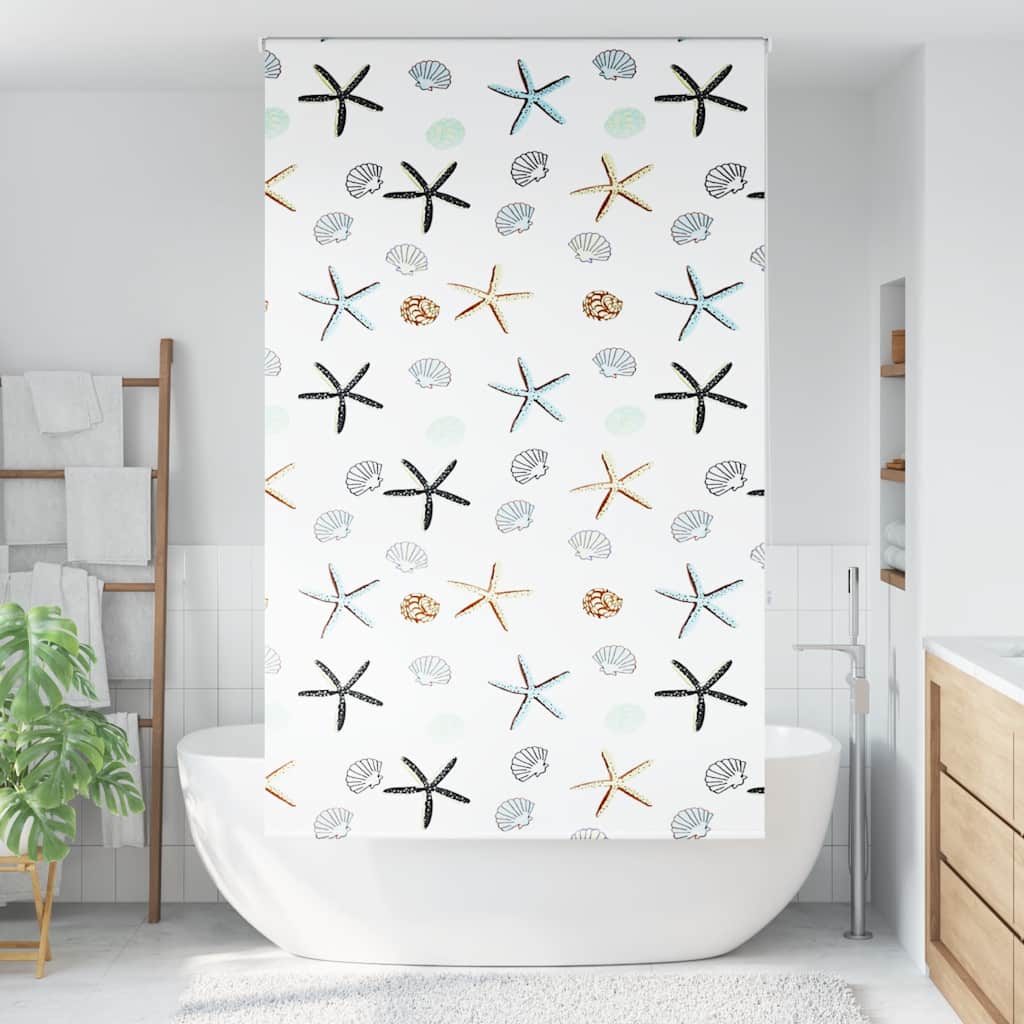 Vidaxx Duschrollo 130x240 cm, Stoffbreite 126 cm