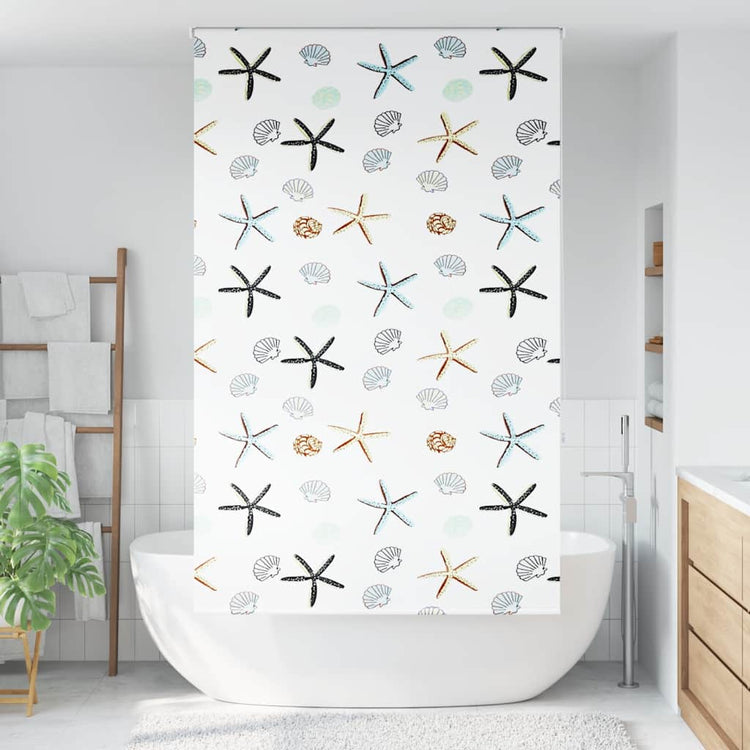 Vidaxx Duschrollo 130x240 cm, Stoffbreite 126 cm