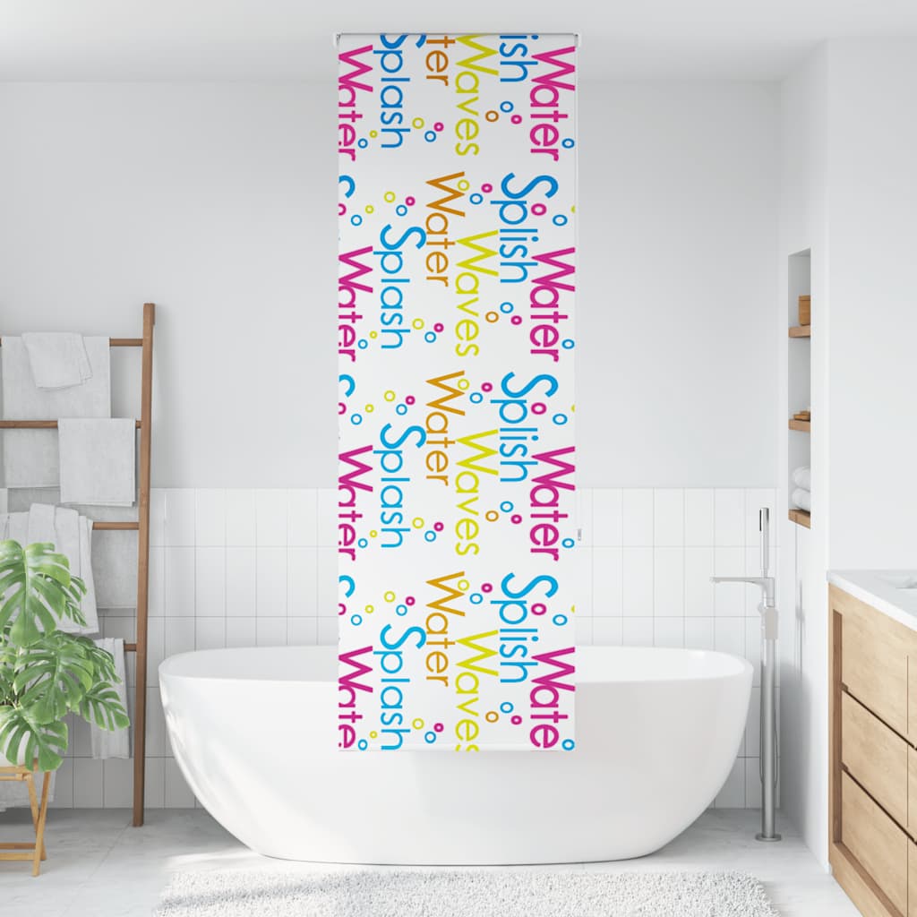 Vidaxx Duschrollo 60x240 cm, Stoffbreite 56 cm