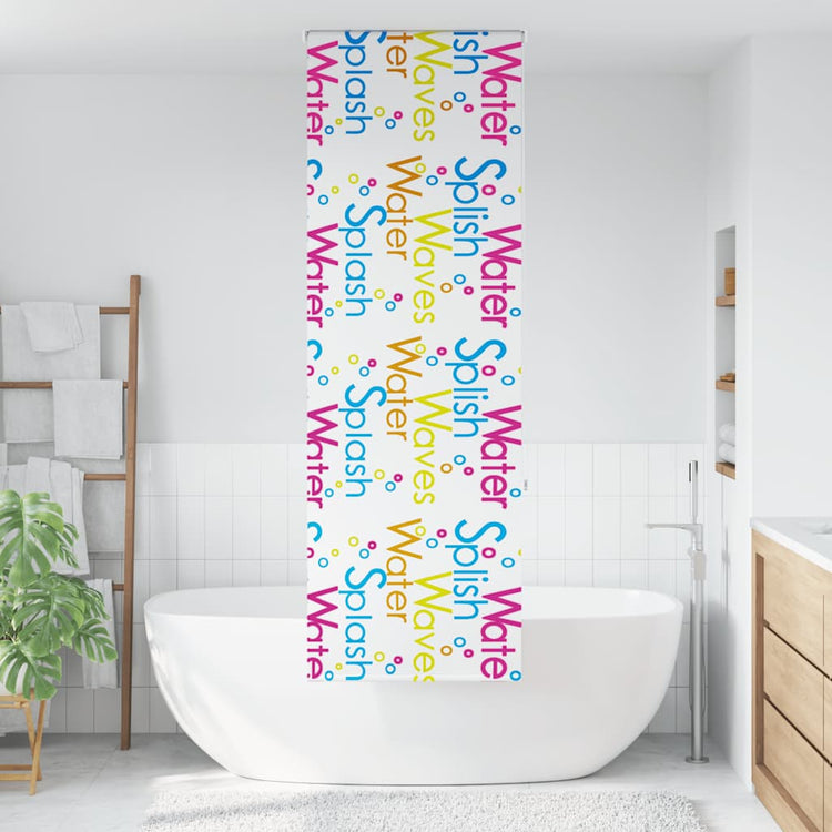 Vidaxx Duschrollo 70x240 cm, Stoffbreite 66 cm