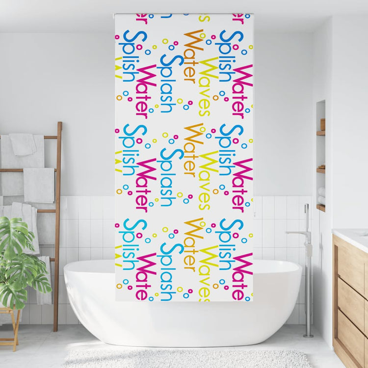 Vidaxx Duschrollo 110x240 cm, Stoffbreite 106 cm