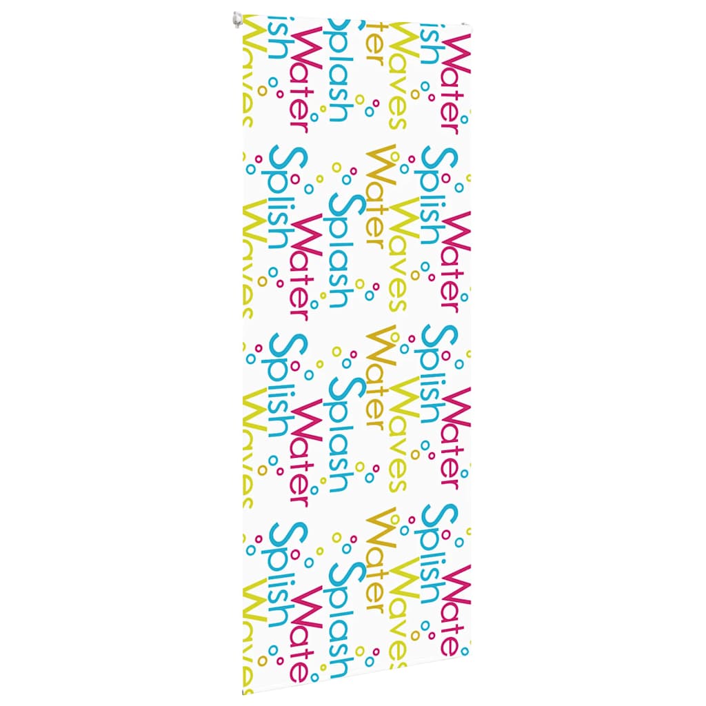 Vidaxx Duschrollo 110x240 cm, Stoffbreite 106 cm