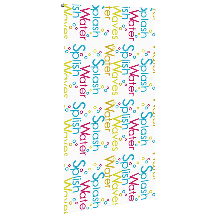 Vidaxx Duschrollo 120x240 cm, Stoffbreite 116 cm
