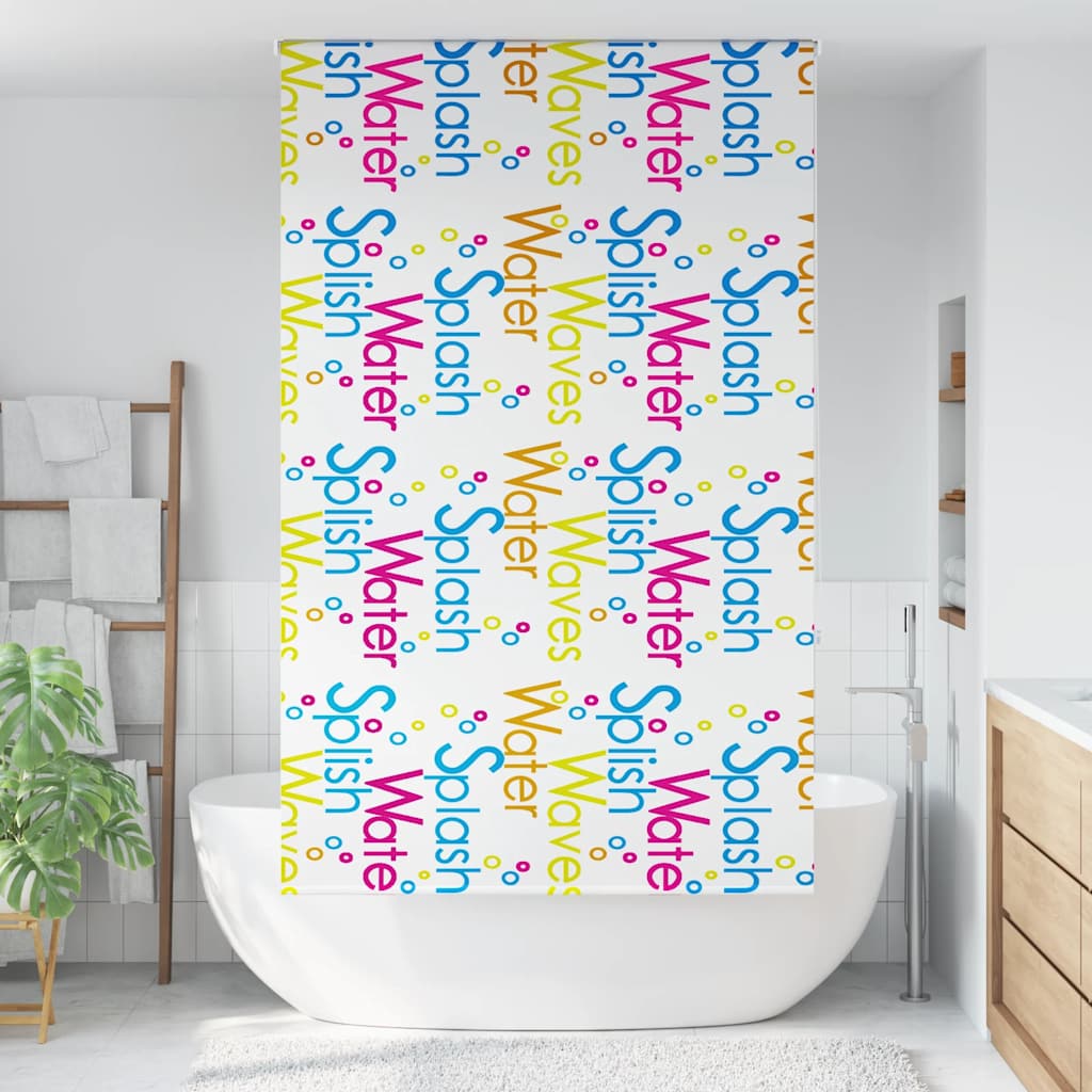 Vidaxx Duschrollo 140x240 cm, Stoffbreite 136 cm