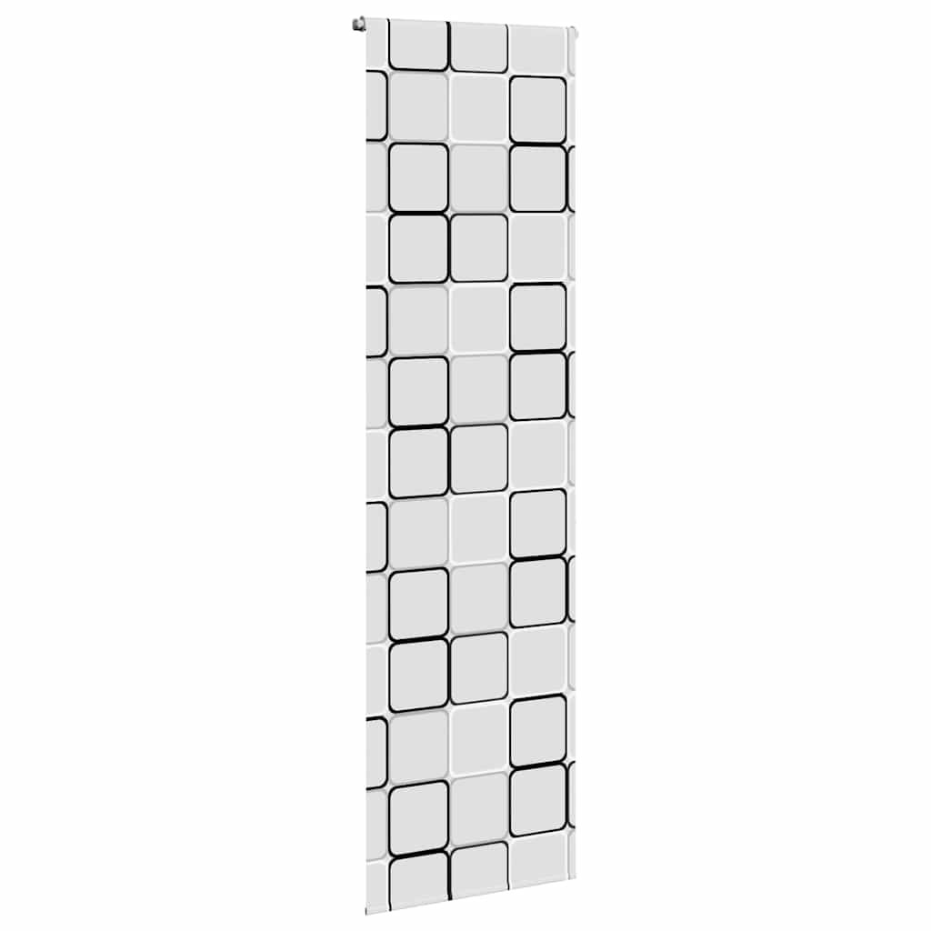 Vidaxl Duschwalzenvorhang 70x240 cm Staubbreite 66 cm