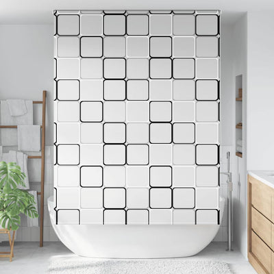 Vidaxl Duschwalzenvorhang 150x240 cm Stoffbreite 146 cm