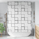 Vidaxl Duschwalzenvorhang 150x240 cm Stoffbreite 146 cm