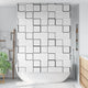 Vidaxl Duschwalzenvorhang 160x240 cm Stoffbreite 156 cm