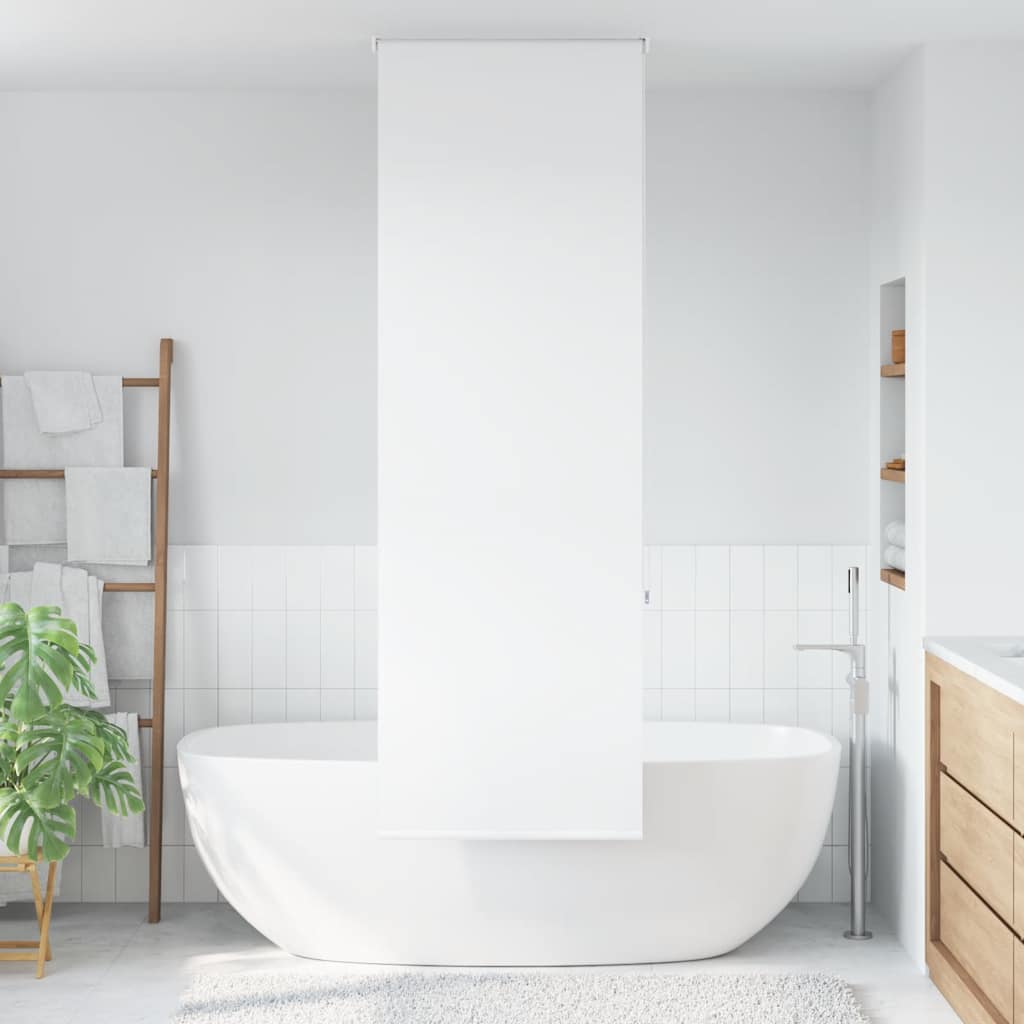 Vidaxl Duschwalzenvorhang 80x240 cm Staubbreite 76 cm