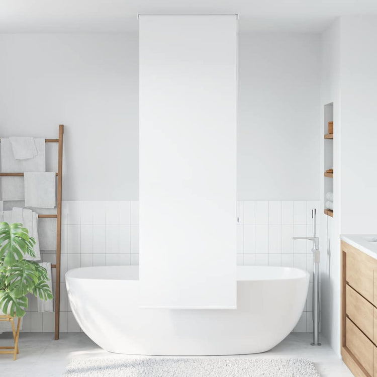 Vidaxl Duschwalzenvorhang 80x240 cm Staubbreite 76 cm