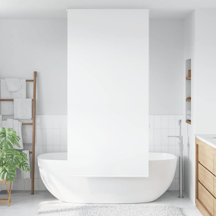 Vidaxl Duschwalzenvorhang 100x240 cm Staubbreite 96 cm