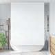 Vidaxl Duschwalzenvorhang 150x240 cm Stoffbreite 146 cm