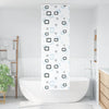 Vidaxx Duschrollo mit Kassette 60x240 cm, Stoffbreite 56 cm