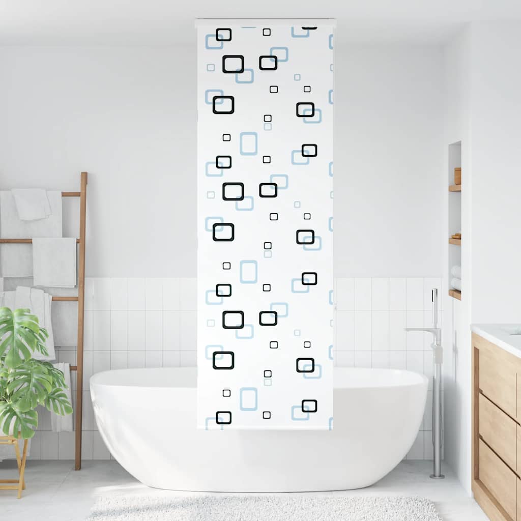 Vidaxx Duschrollo mit Kassette 80x240 cm, Stoffbreite 76 cm