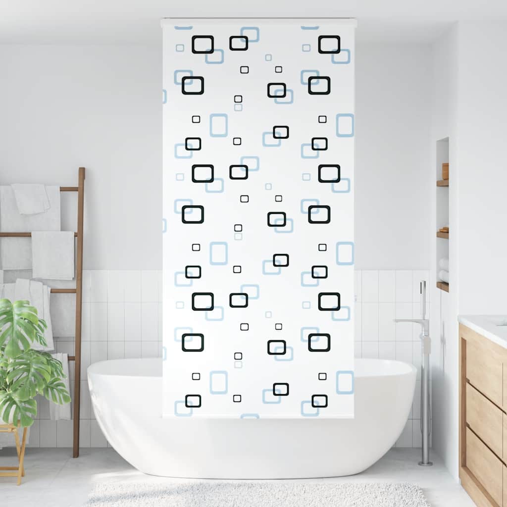 Vidaxx Duschrollo mit Kassette 90x240 cm, Stoffbreite 86 cm