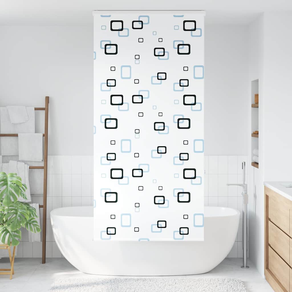 Vidaxx Duschrollo mit Kassette 100x240 cm, Stoffbreite 96 cm